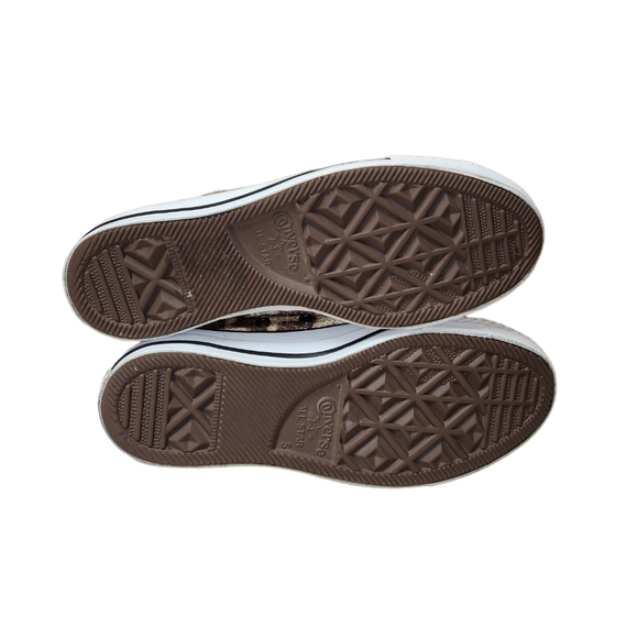 Chuck Taylor giraffe print sequined Sneakers Size 7 - Picture 7 of 8